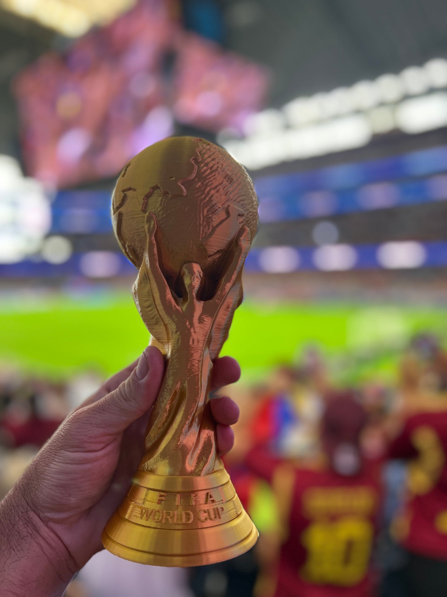 6" Mini Soccer Trophy - Cup Replica Trophies - Soccer Gifts - World Futbol Award - End of Season Gift - Soccer Themed Awards